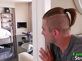 FamilyStroke&colon; Portia Harlow stepMOM Perverting Lucky Stepson