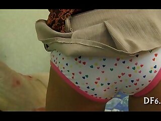 Cherry flashes her hymen