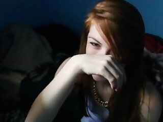 redhead teen sucks bbc with his parents home